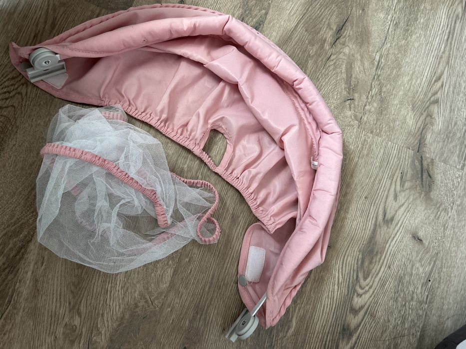 Шезлонг-гойдалка Kinderkraft Unimo 5 в 1 Pink