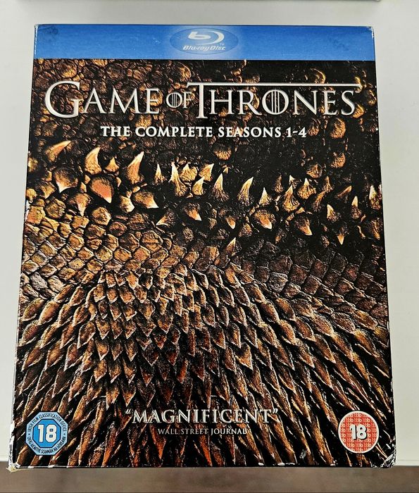 Gra o Tron 4 sezony Blue Ray