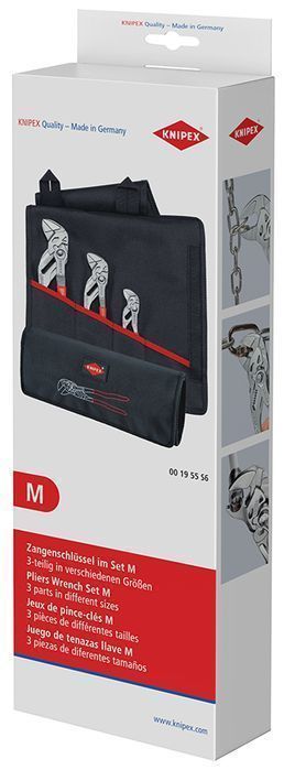 Zestaw Szczypiec Do Rur W Etui 3-Częściowy 125,180,250Mm.