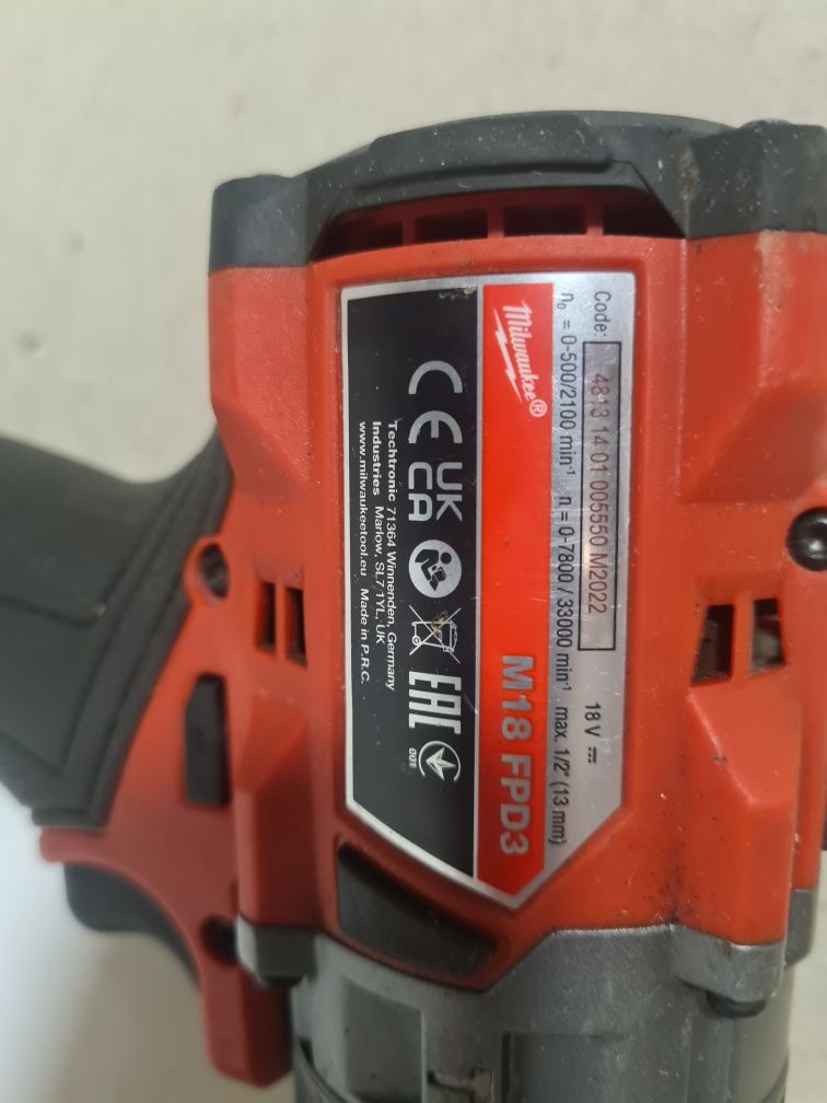 Milwaukee M18 FPD3-0 Wkrętarka Udarowa