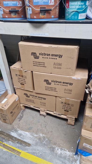 Akumulatory AGM 240A viktron NOWE