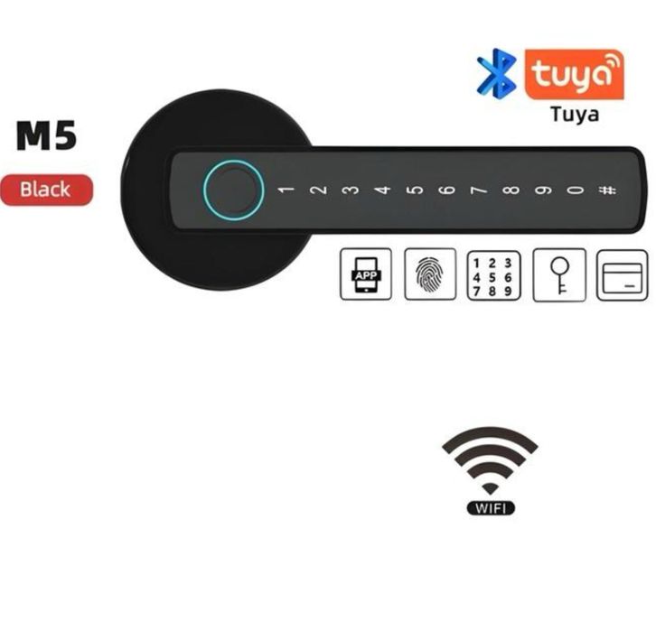 Розумний замок дверей з відбитком пальця RAYKUBE M5 Tuya