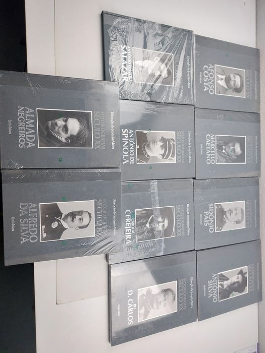 Coleção 10 fotobiografias de personalidades portuguesas