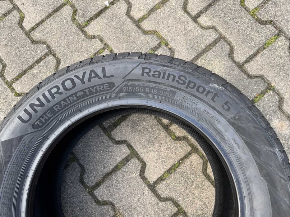 4x Nowe opony letnie 215/55r16 93V UNIROYAL RainSport 5 (2025r)