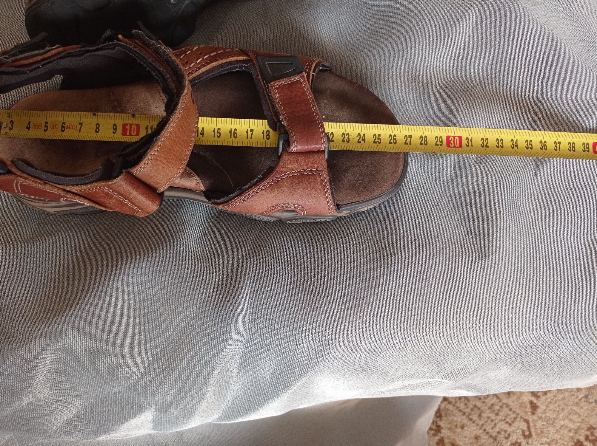 Шкіряні Босоніжки сандалі 26,5 27 см