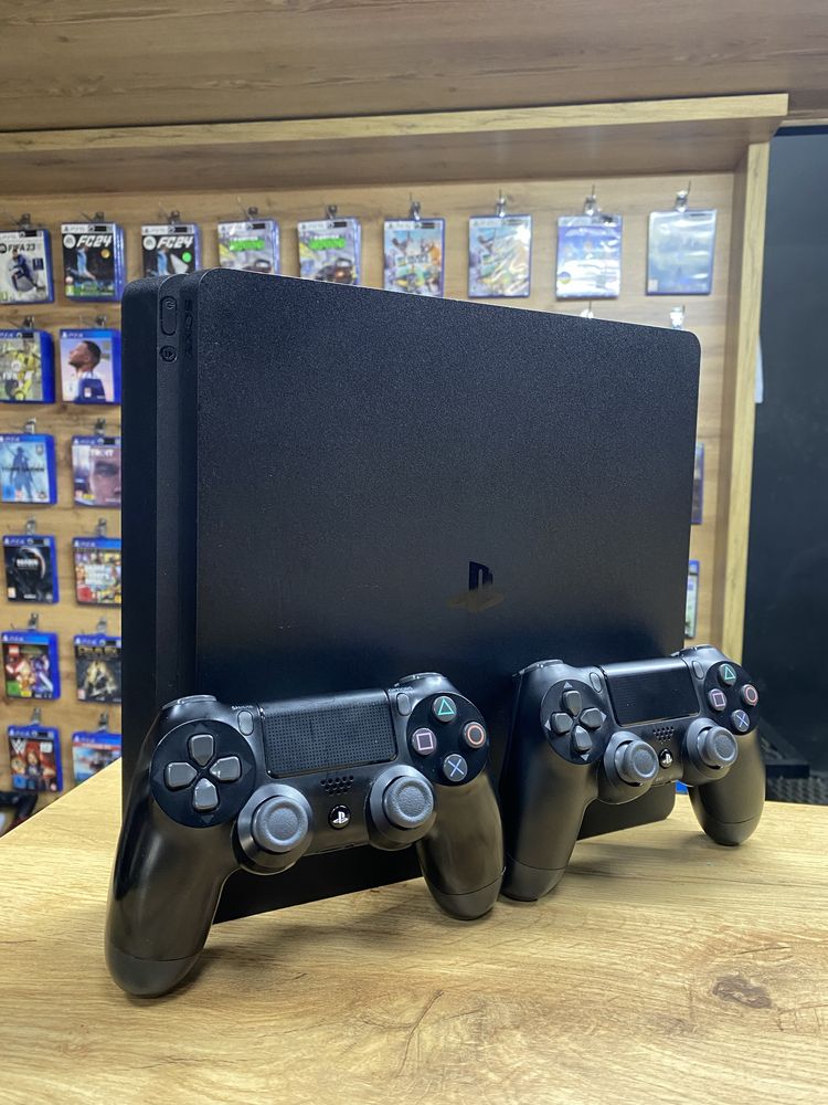 Комплект PlayStation 4 Slim 500GB + Dualshock 4 (ГАРАНТІЯ 12 МІСЯЦІВ)