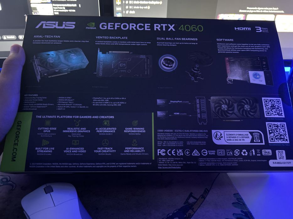 Placa Grafica Asus RTX 4060 8gb OC