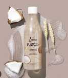 Szampon,, Love Naturę"z organiczną pszenicą i kokosem do włosów suchyc
