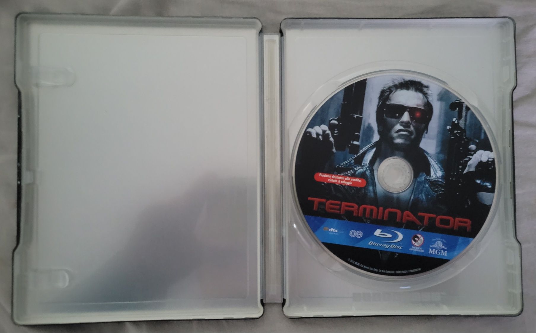 Bluray Exterminador Implacável Steelbook