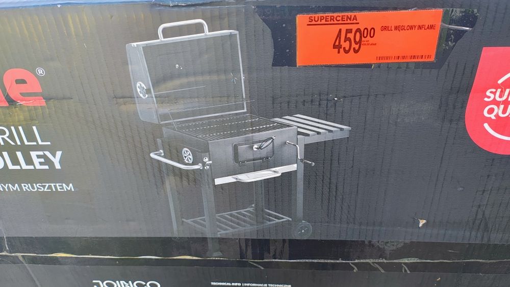 Grill bbq nowy charcoal