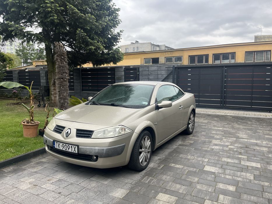 Renault Megane 2 CC 1.6 Bezwypadkowy, 1 właściciel 190 000 km oryginał