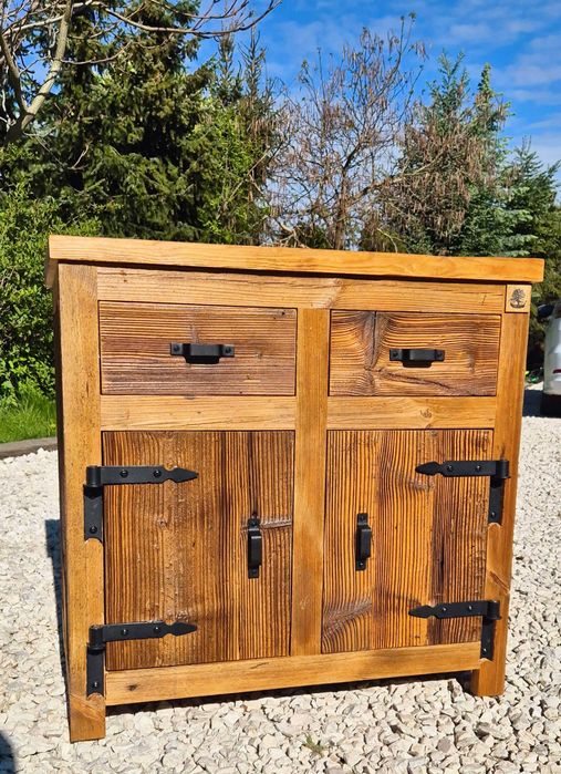 Komoda rustykalna, szafka, ława, wyspa loft, vintage, boho