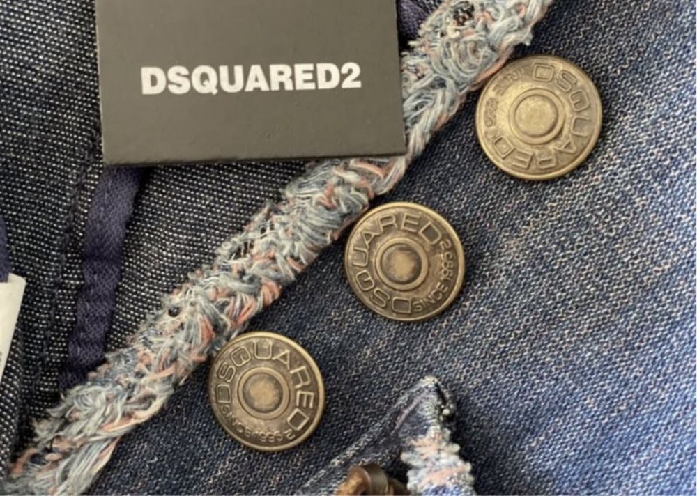 Dsquared2 джинсовая куртка, S (Diesel, Bogner, Armani, Lagerfeld)