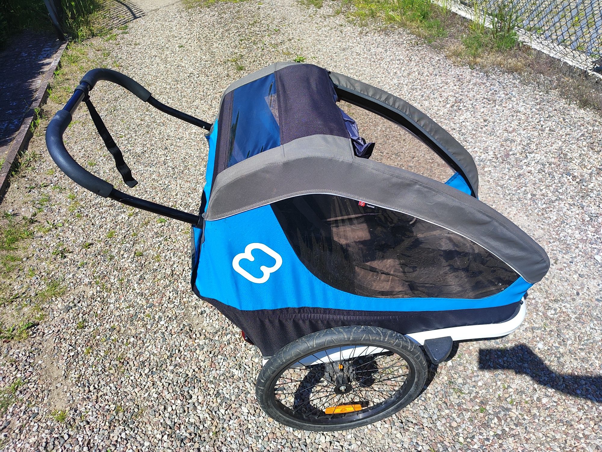 Wózek, przyczepka rowerowa, gondola HAMAX Traveller