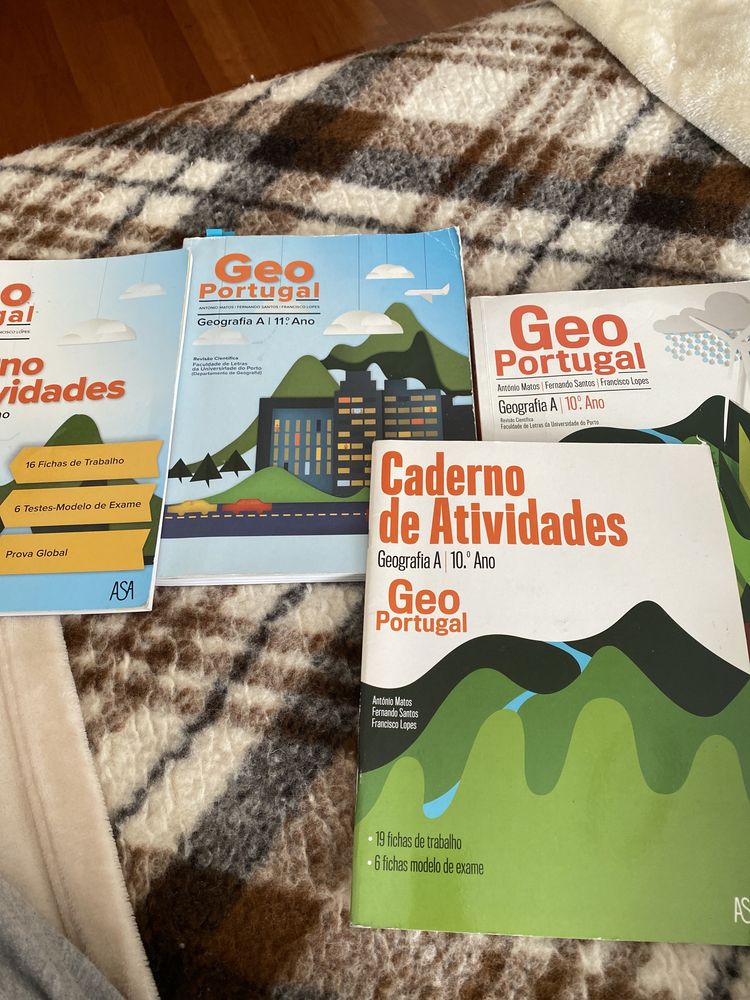 Livros Geografia A 10/11 ano