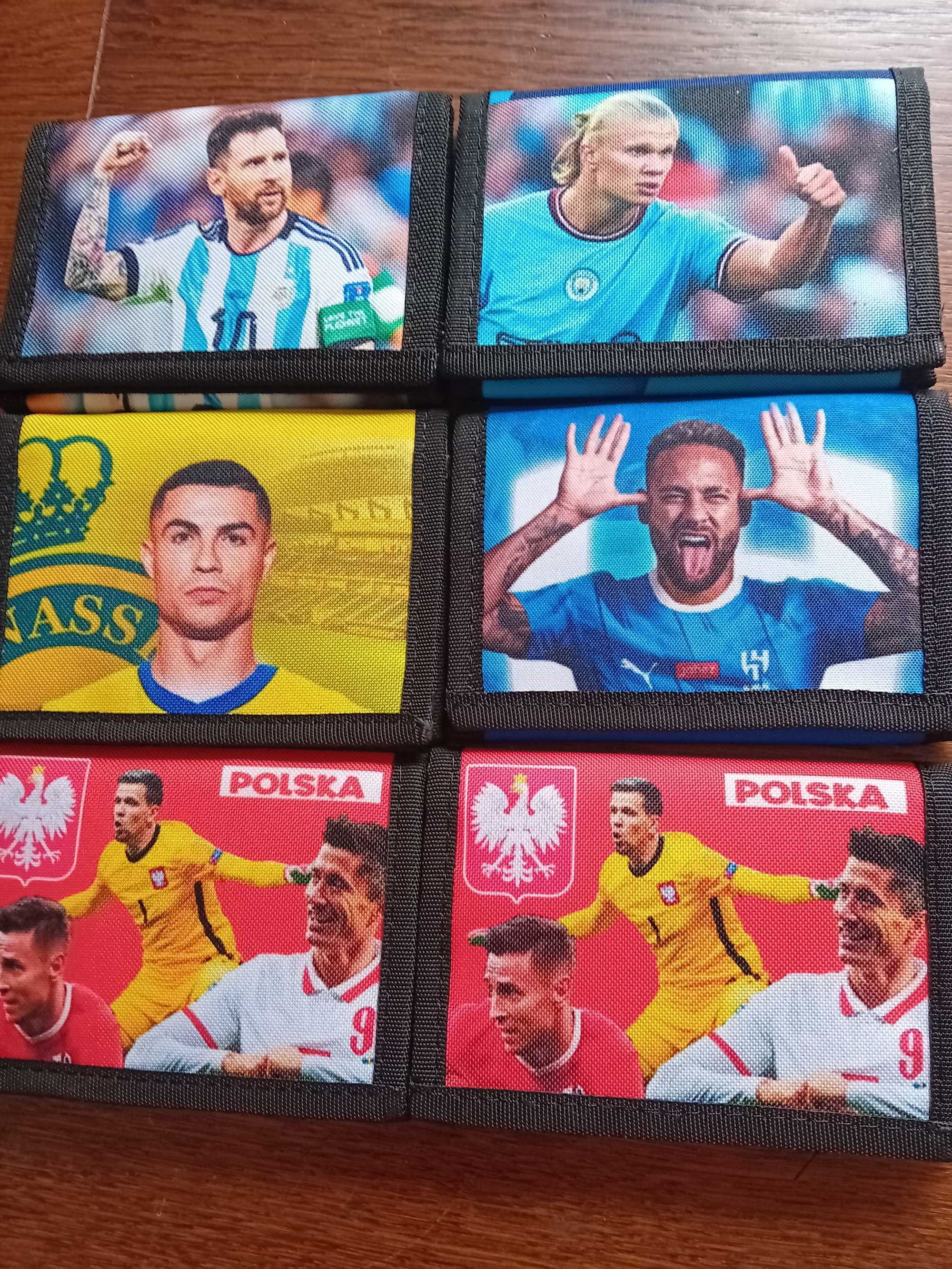 Portfel dla fana piłki nożnej messi,Lewandowski,Ronaldo