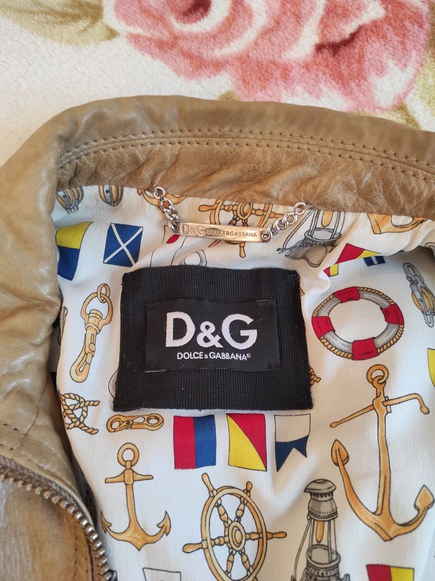 Dolce & Gabbana женская курточка/кожанка оригинал