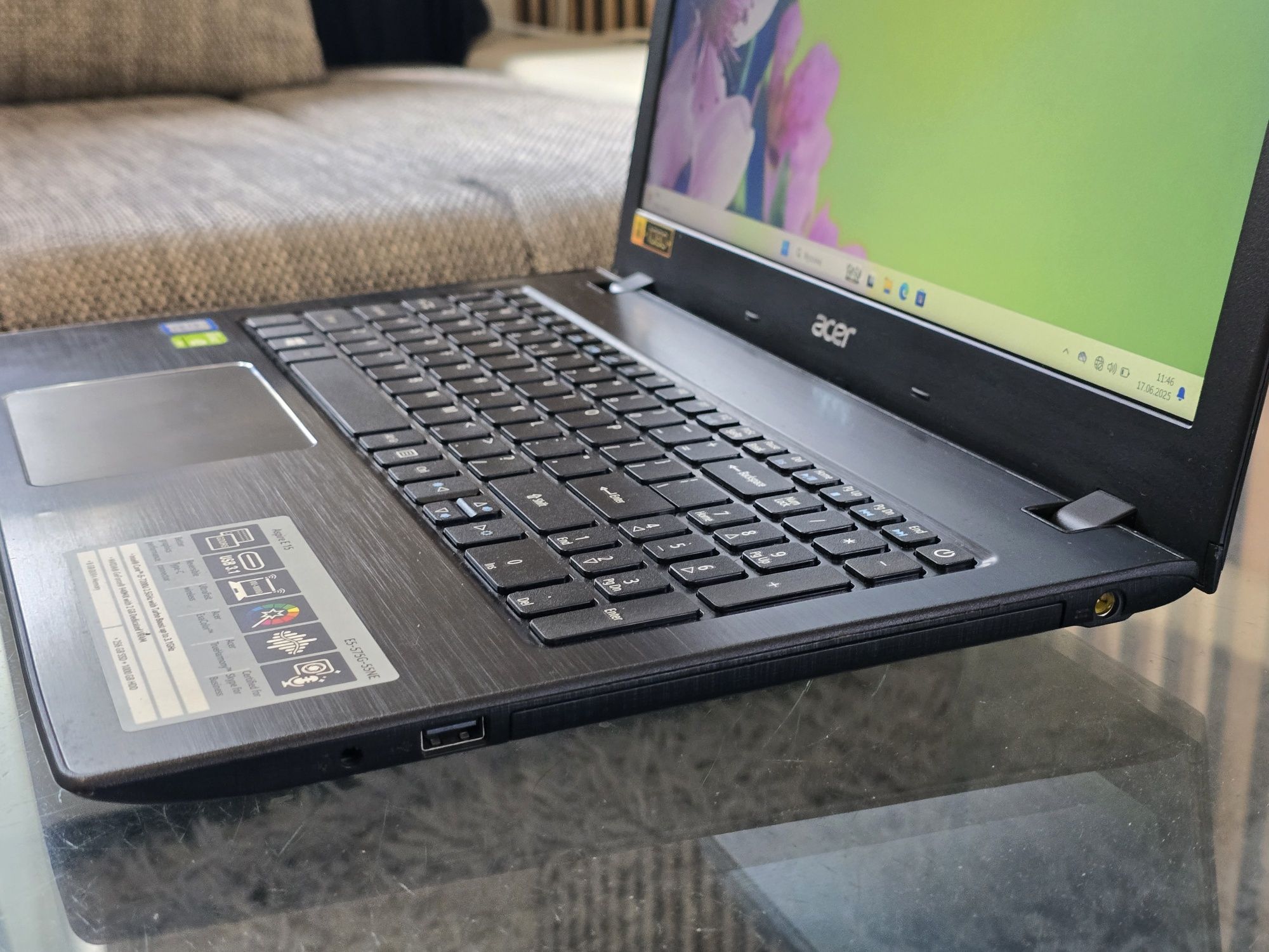 Laptop Acer 15,6 i5 Dysk SSD 24GB RAM DDR4 Nvidia GeForce 940MX Win 11