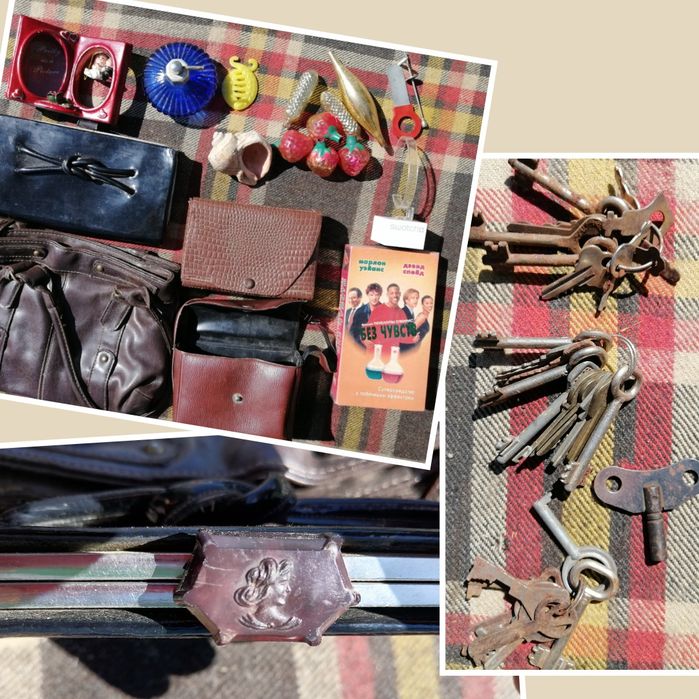 Речі з горища, інструменти,картини, книги, посуд СССР