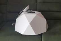 Designerska, oryginalna wisząca lampa sufitowa