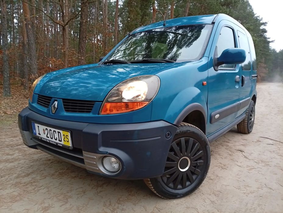 Renault Kangoo * LIFT *4 X 4 * Klima * Benzyna *1600 cm3, Hak  ,Niemcy #