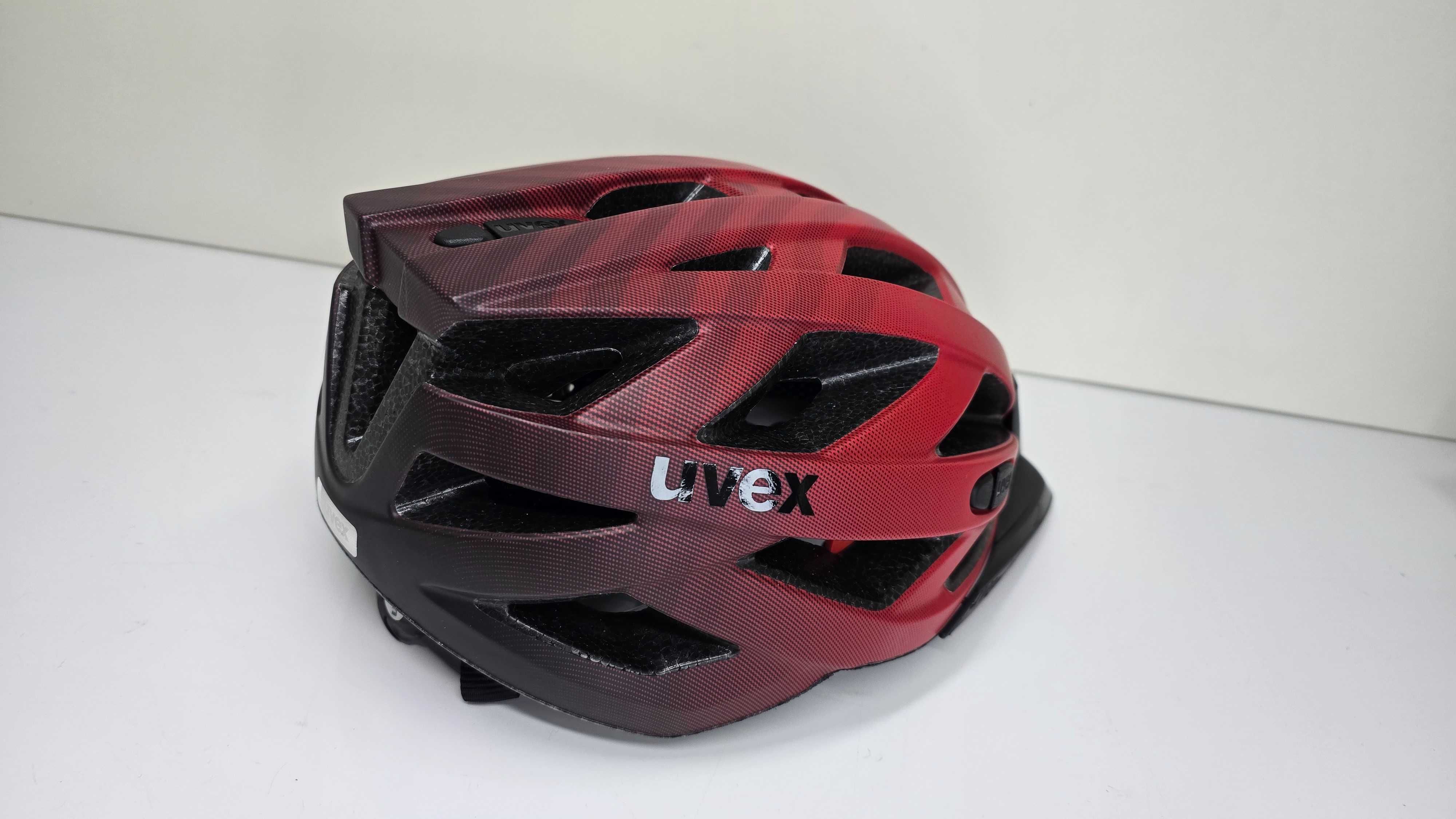 Kask rowerowy mtb UVEX I-VO CC red black matt rozm 52-57cm