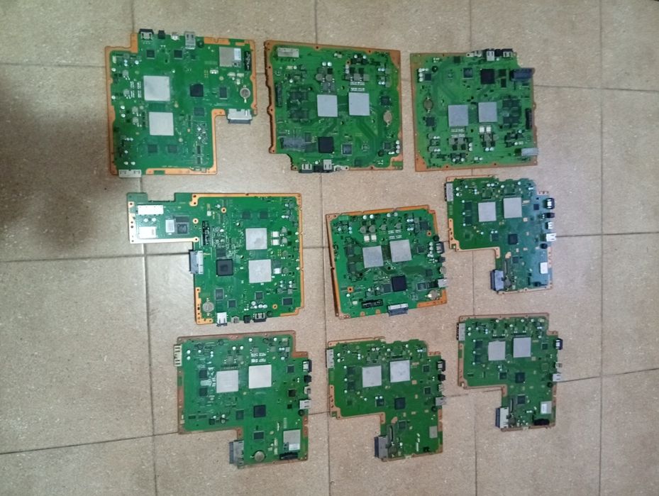 Lote de 9 boards PS3 para peças