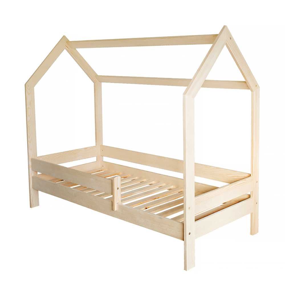 Drewniane łóżeczko domek