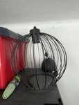 Candeeiro teto preto