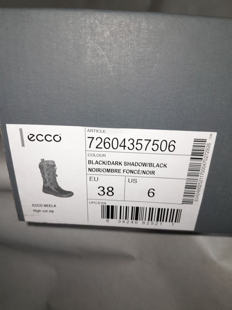 Зимние сапоги ECCO