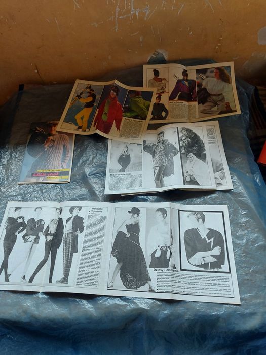 Stare czasopisma 2 sztuki Świat Mody 1985r/90rok
