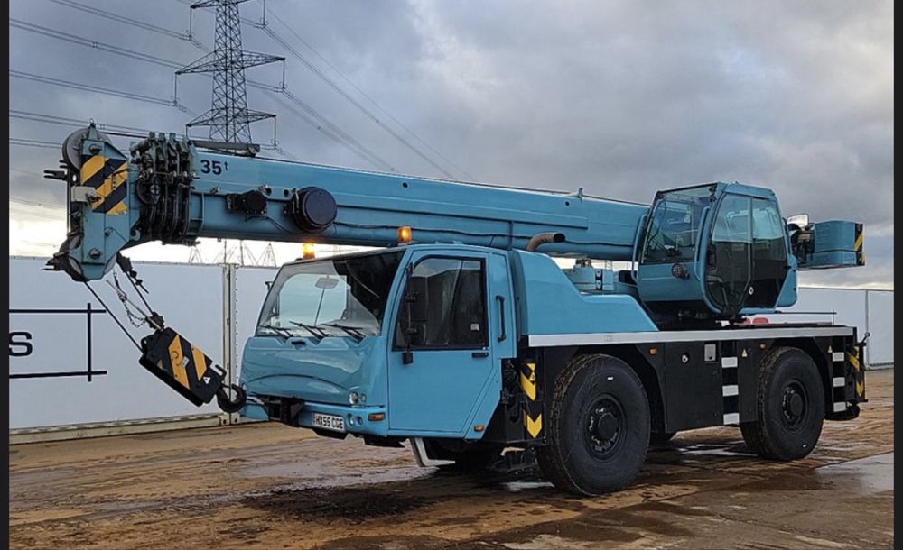 Автокран TEREX Liebhher