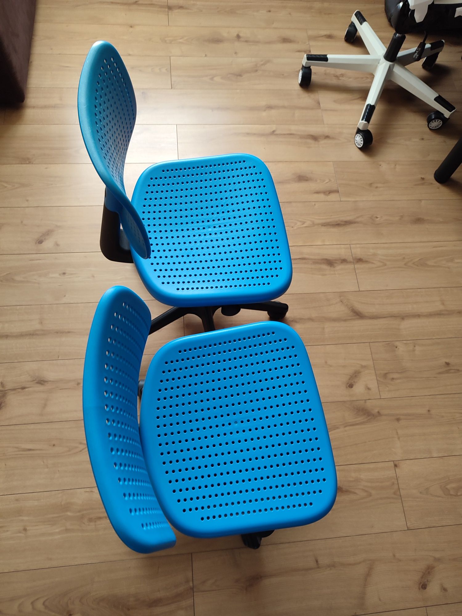 2x krzesełko obrotowe Ikea. Cena za  dwa