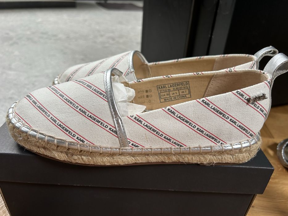 Espadryle damskie Karl Lagerfeld 38