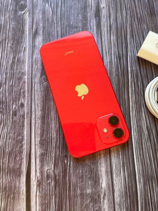 iPhone 12 64GB Red Desbloqueado Com Novo