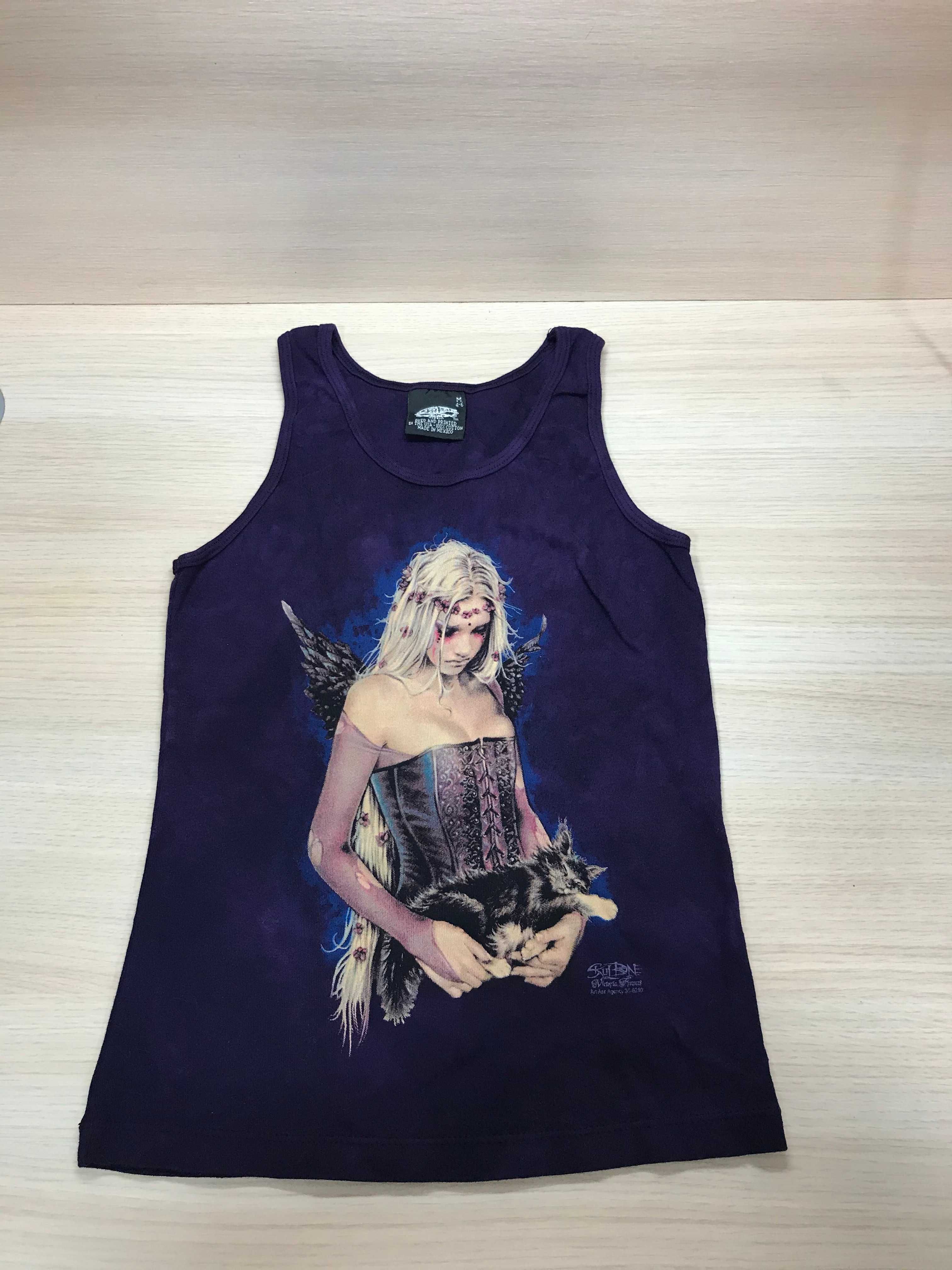 Bluzka na ramiączkach Skulbone NOWA wampir wampirzyca tank top