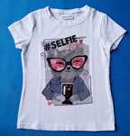 Koszulka T-shirt Coccodrillo dla dziewczynki rozm. 110