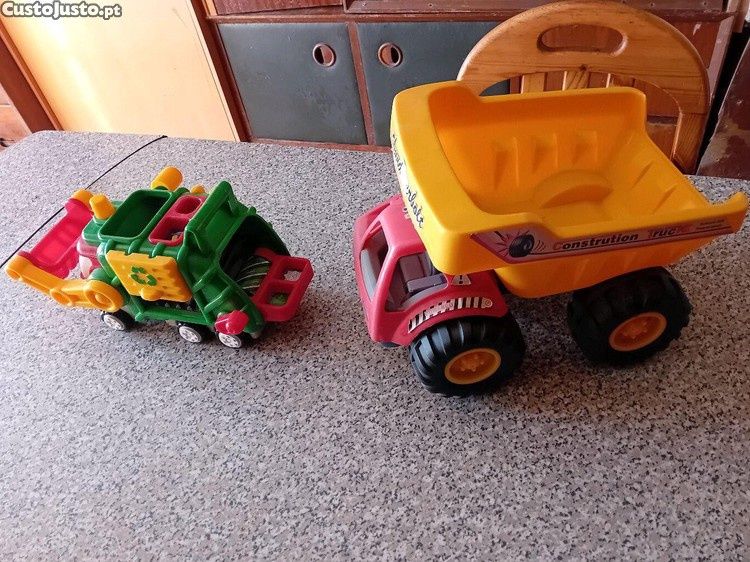 Conjunto de 2 Brinquedos Camiões de Criança
