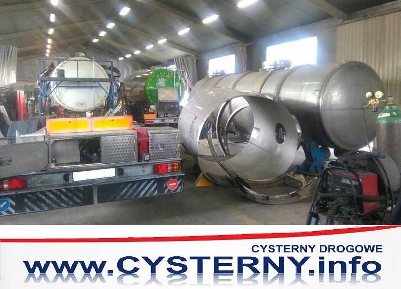 Cysterna do przewozu materiałów płynnych neutralnych