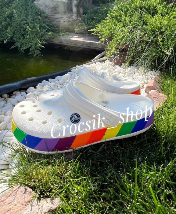 Жіночі крокси сабо в кольорах crocs Crocband