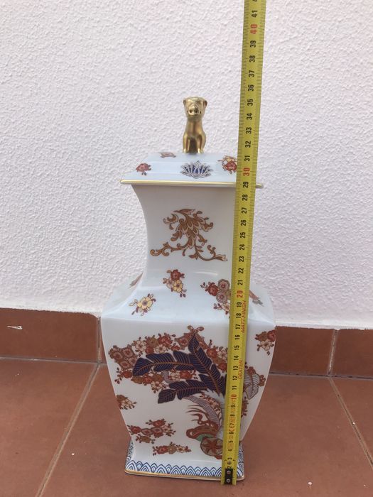 Vaso Vista Alegre Coleção Samurai