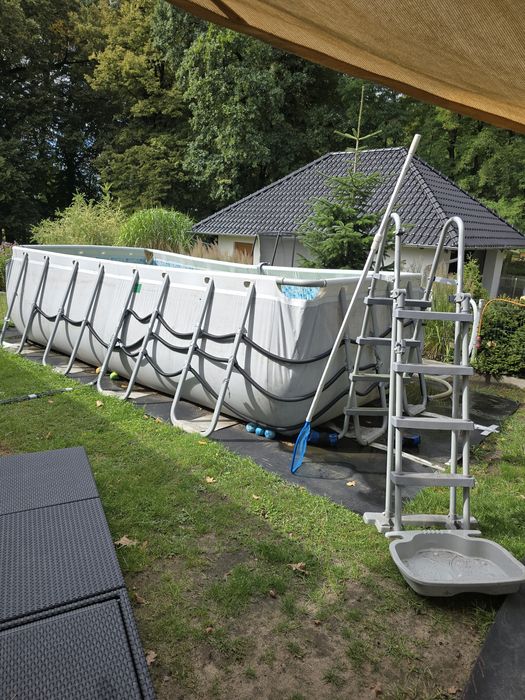 Duży Basen z pompą piaskową