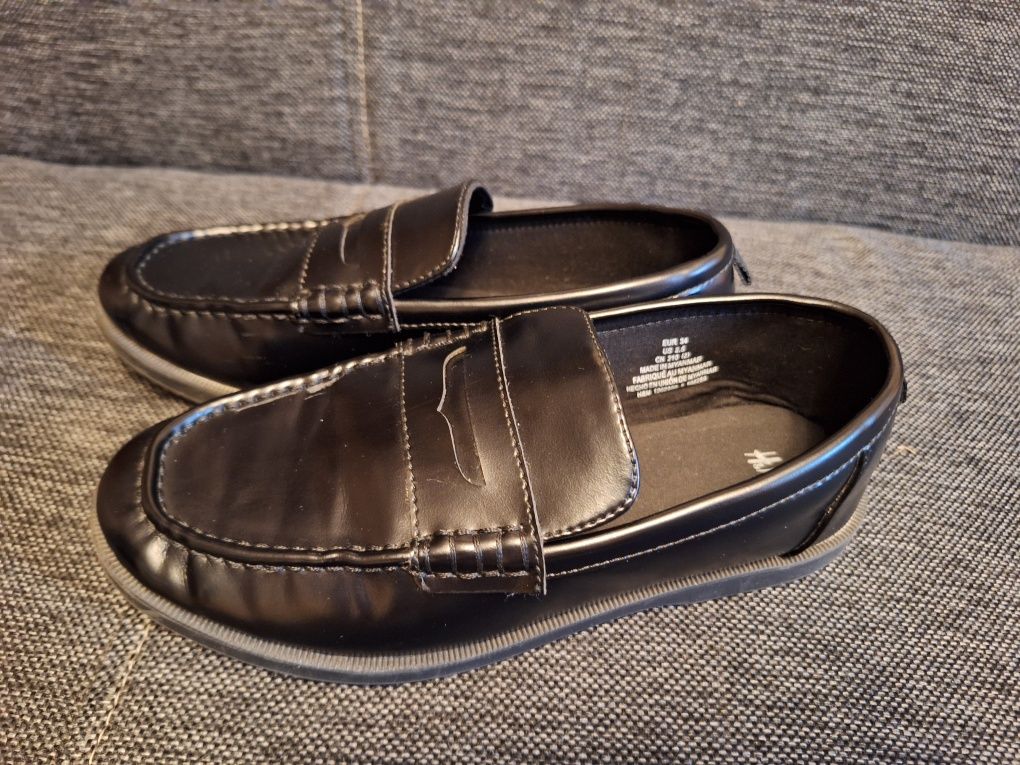 Mokasyny  chłopiece H&M rozmiar 34