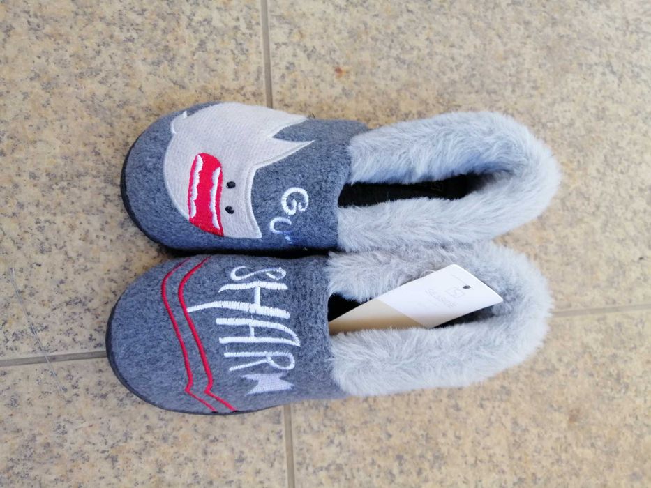 Pantufas menino, Seaside, tamanho 30, Novo