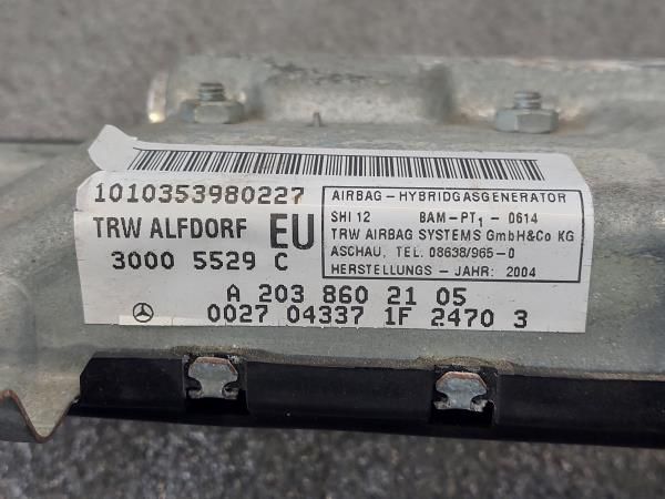 Airbag banco esquerdo MERCEDES-BENZ Classe C Coupé (CL203)