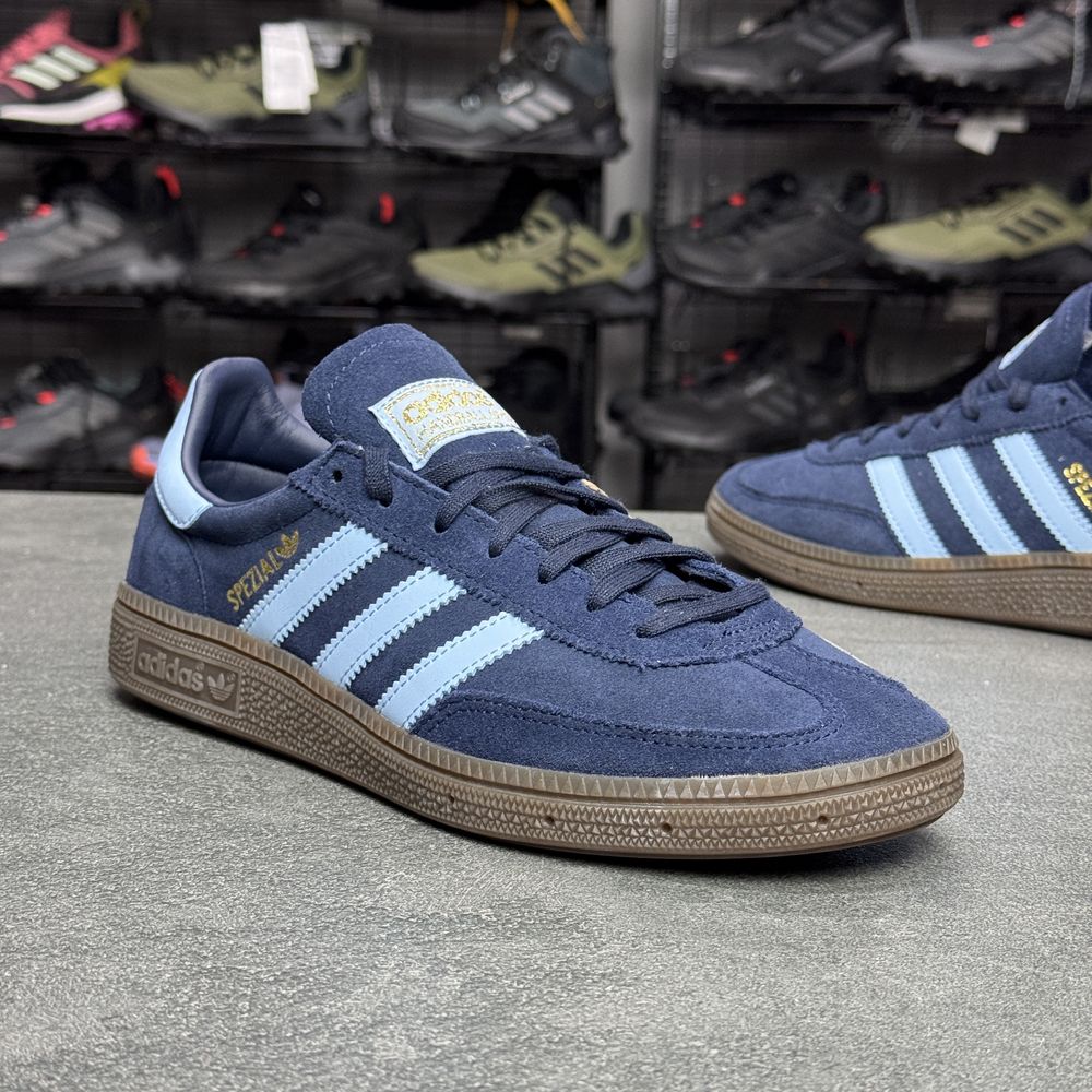 Сині шкіряні кросівки Adidas Spezial IH8011 ОРИГІНАЛ 100% 38.5/40 р