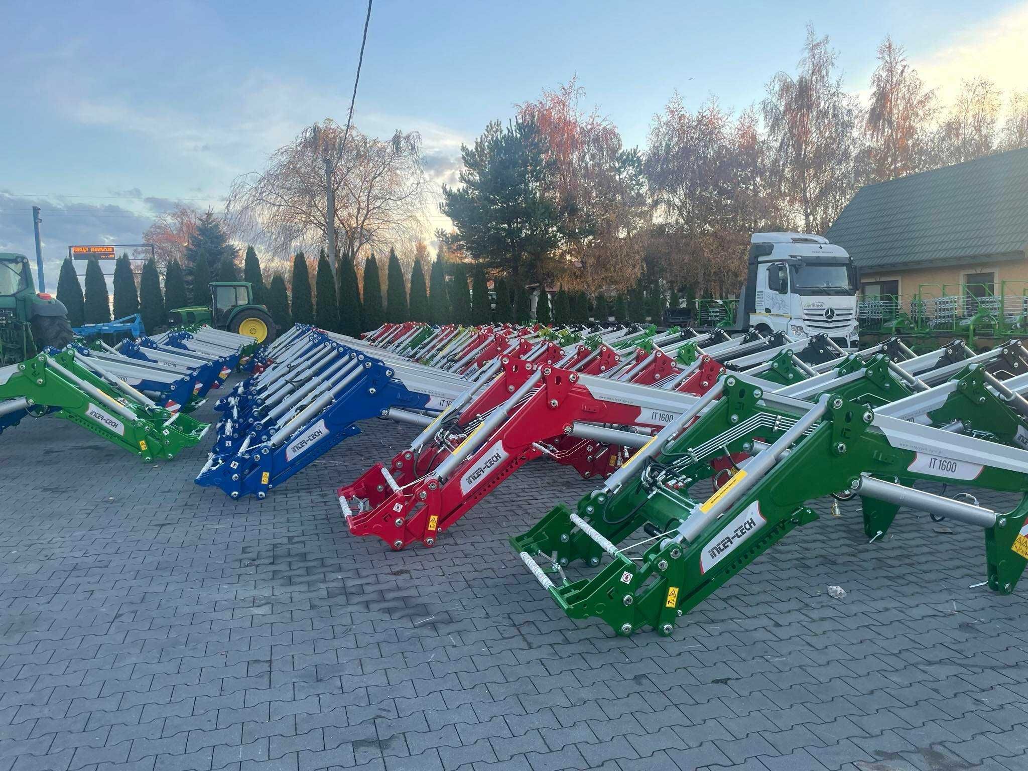 Ładowacz czołowy TUR INTERTECH, do Deutz, JD, MF, MTZ, CASE, NH montaż