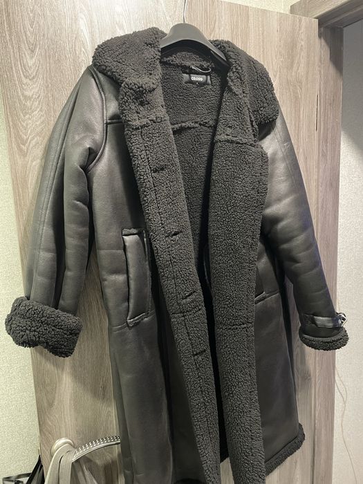 Дублянка зимова жіноча дубленка зимняя