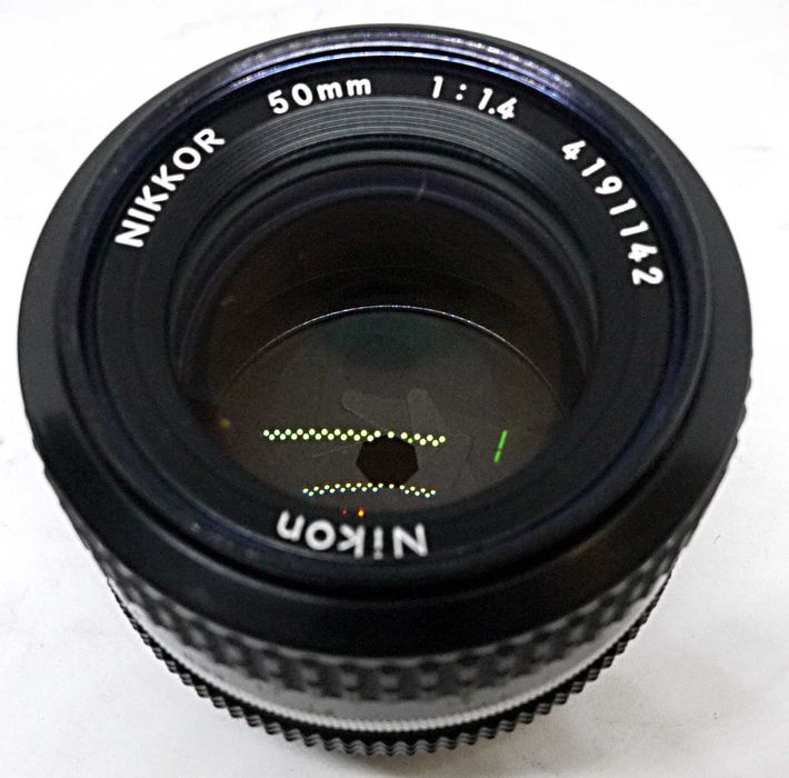 Objetiva nikon 50 mm 1.4 foco manual