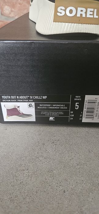Nowe kozaki śniegowce damskie 37 dla dziewczynki sorel
